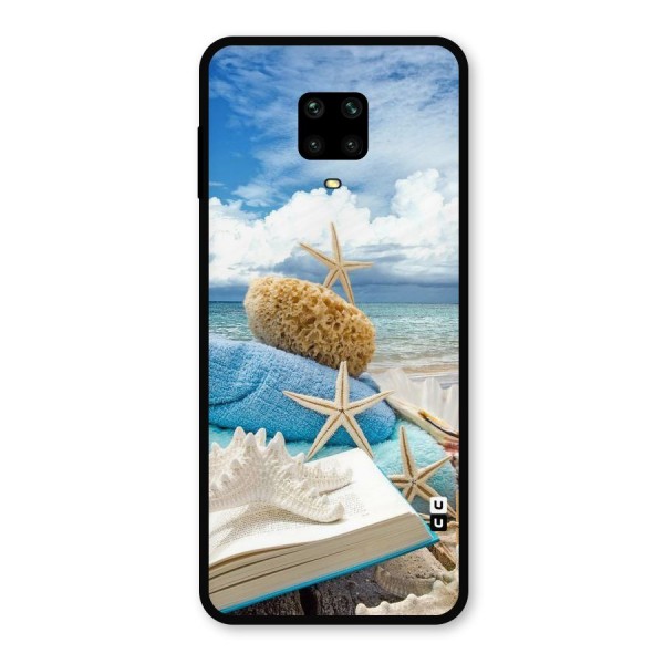 Beach Sky Metal Back Case for Redmi Note 9 Pro Max