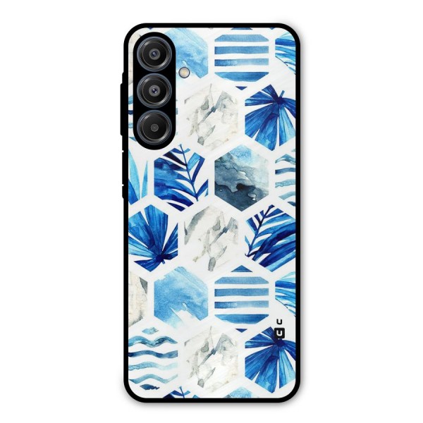 Beach Vibes Pentagon Design Metal Back Case for Galaxy A16 5G