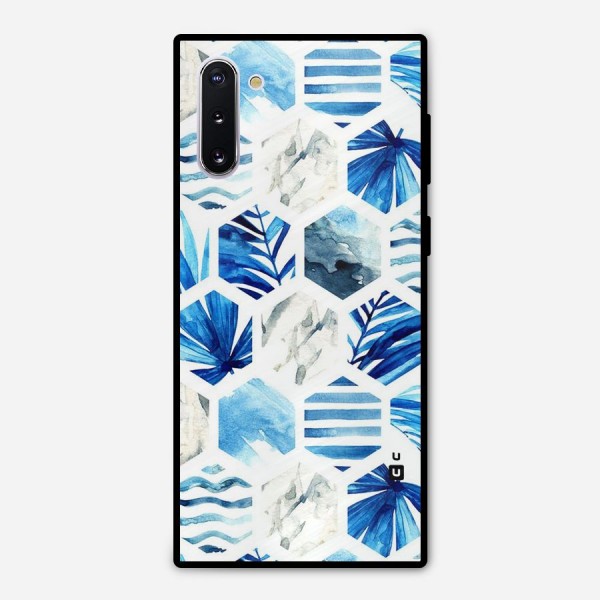 Beach Vibes Pentagon Design Metal Back Case for Galaxy Note 10