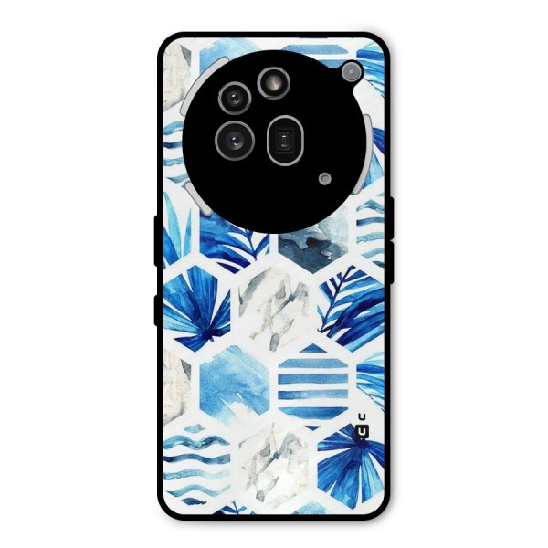 Beach Vibes Pentagon Design Metal Back Case for Nothing Phone 3a Pro
