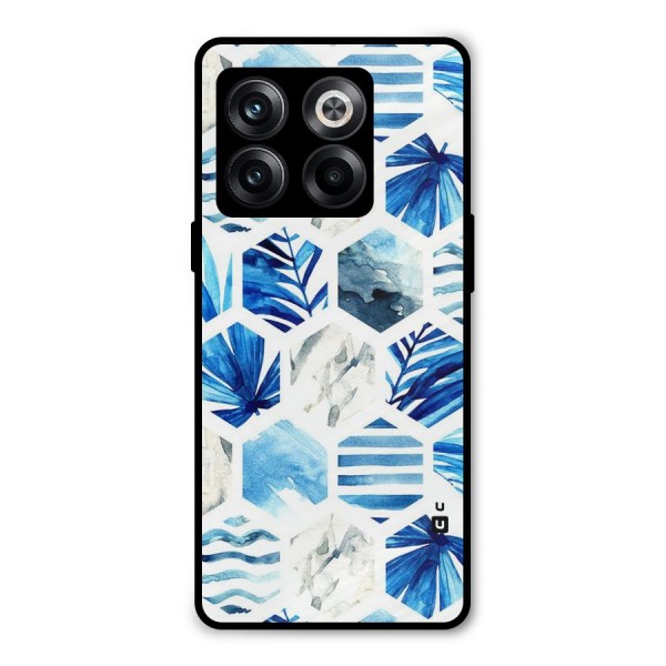 Beach Vibes Pentagon Design Metal Back Case for OnePlus 10T