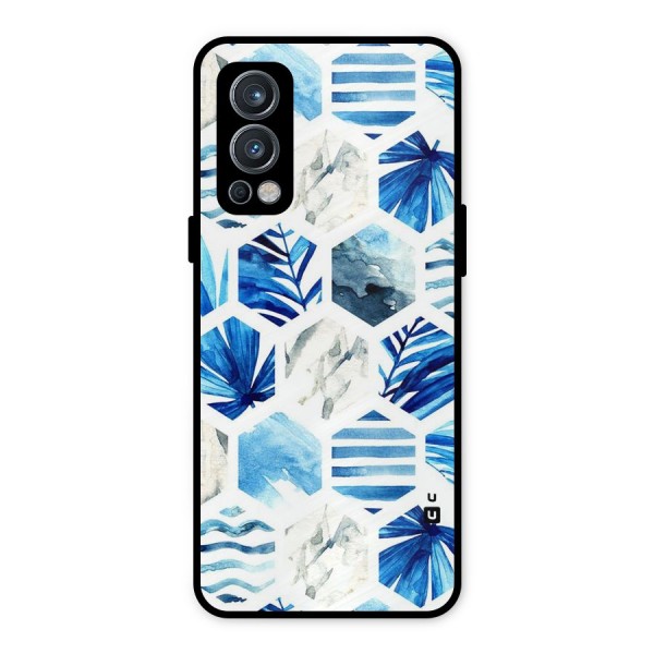 Beach Vibes Pentagon Design Metal Back Case for OnePlus Nord 2 5G