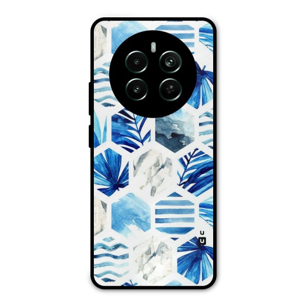 Beach Vibes Pentagon Design Metal Back Case for Realme 12 Pro Plus