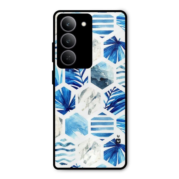 Beach Vibes Pentagon Design Metal Back Case for Realme 14x