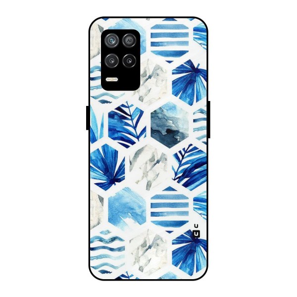 Beach Vibes Pentagon Design Metal Back Case for Realme 9 5G