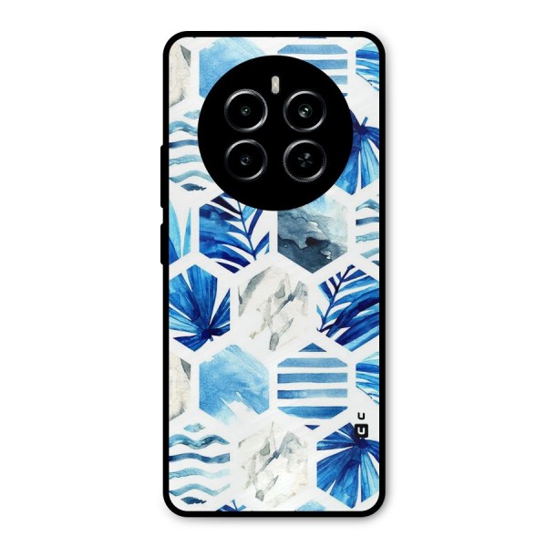 Beach Vibes Pentagon Design Metal Back Case for Realme P1