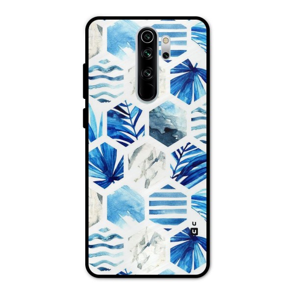 Beach Vibes Pentagon Design Metal Back Case for Redmi Note 8 Pro