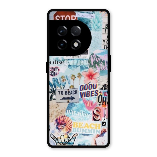 Beaching Life Metal Back Case for OnePlus 11R