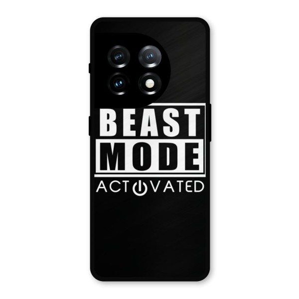 Beast Mode Activated Metal Back Case for OnePlus 11