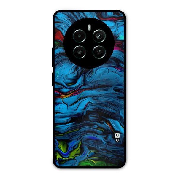 Beautiful Abstract Design Art Metal Back Case for Realme Narzo 70 Pro