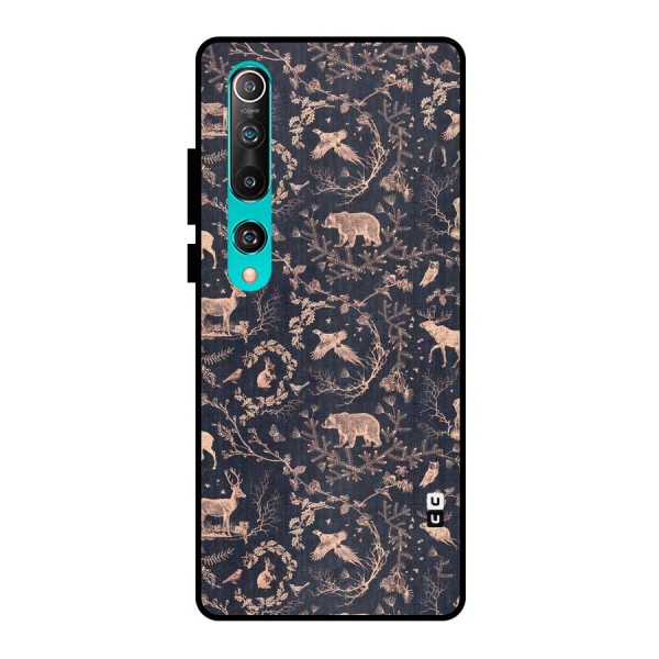 Beautiful Animal Design Metal Back Case for Mi 10
