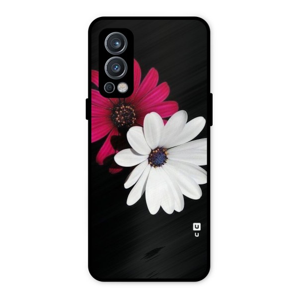 Beautiful Blooming Metal Back Case for OnePlus Nord 2 5G