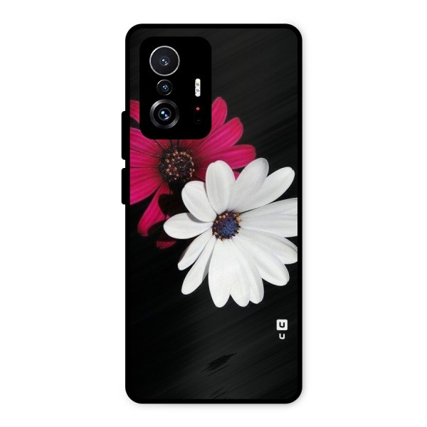 Beautiful Blooming Metal Back Case for Xiaomi 11T Pro