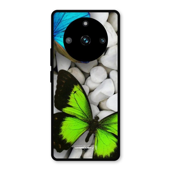 Beautiful Butterflies Metal Back Case for Realme 11 Pro