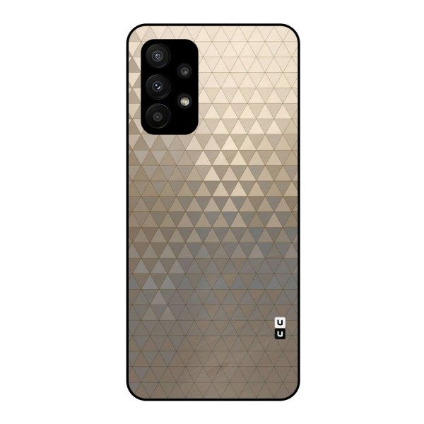 Beautiful Golden Pattern Metal Back Case for Galaxy A23