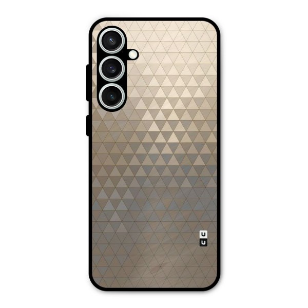 Beautiful Golden Pattern Metal Back Case for Galaxy S23 FE
