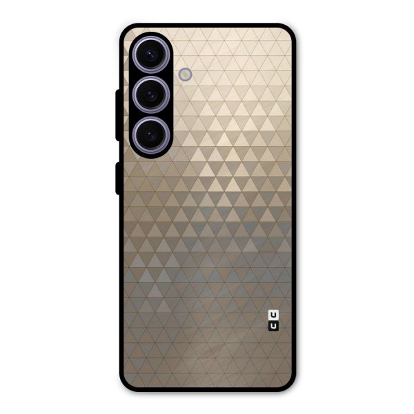 Beautiful Golden Pattern Metal Back Case for Galaxy S24