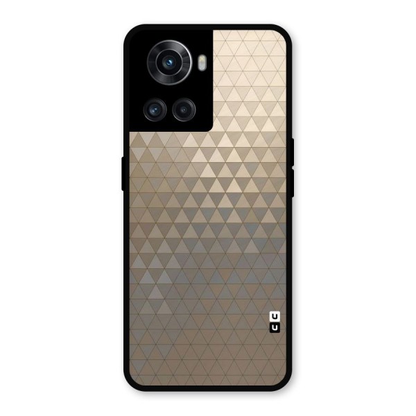 Beautiful Golden Pattern Metal Back Case for OnePlus 10R