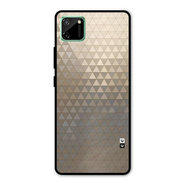 Beautiful Golden Pattern Metal Back Case for Realme C11