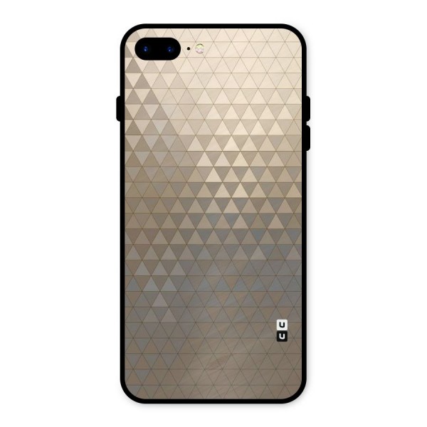 Beautiful Golden Pattern Metal Back Case for iPhone 7 Plus