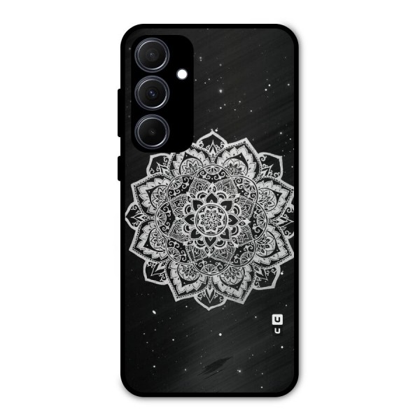 Beautiful Mandala Design Metal Back Case for Galaxy A35