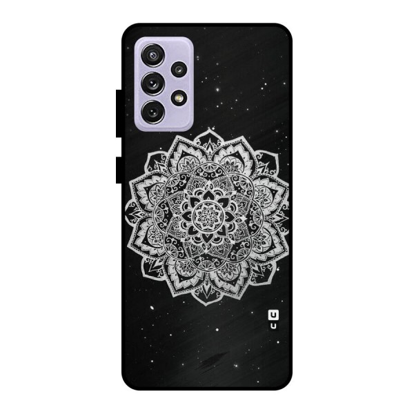 Beautiful Mandala Design Metal Back Case for Galaxy A72