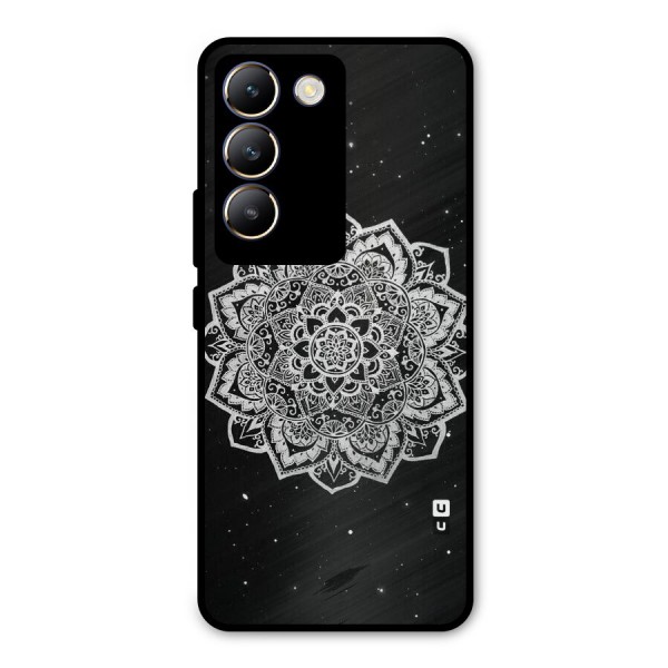 Beautiful Mandala Design Metal Back Case for Vivo Y200e