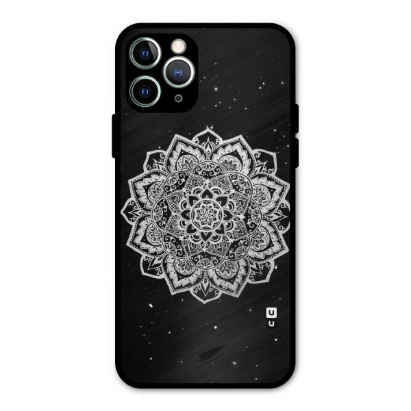 Beautiful Mandala Design Metal Back Case for iPhone 11 Pro Max