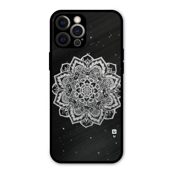 Beautiful Mandala Design Metal Back Case for iPhone 12 Pro Max