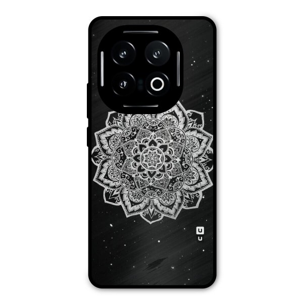 Beautiful Mandala Design Metal Back Case for iQOO 13