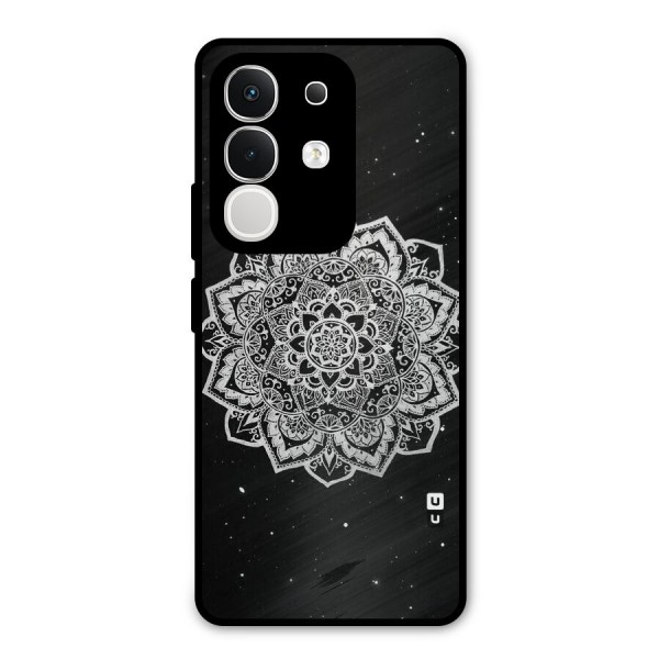 Beautiful Mandala Design Metal Back Case for iQOO Z10x