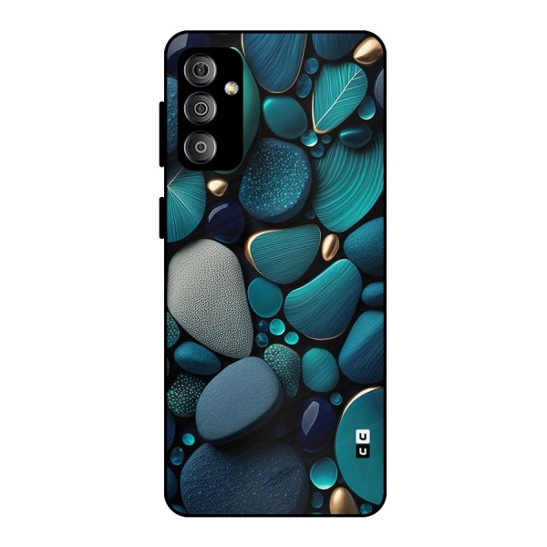 Beautiful Pebble Stones Metal Back Case for Galaxy F23
