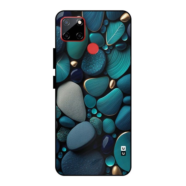 Beautiful Pebble Stones Metal Back Case for Realme C12