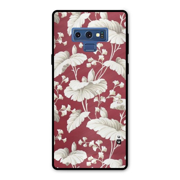 Beautiful Petals Metal Back Case for Galaxy Note 9