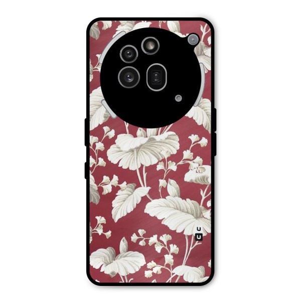 Beautiful Petals Metal Back Case for Nothing Phone 3a Pro