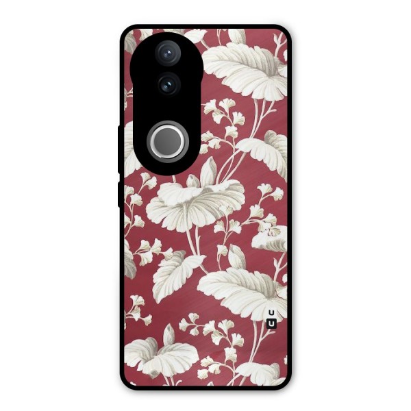 Beautiful Petals Metal Back Case for Vivo V50e