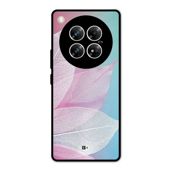 Beautiful Petals Vibes Metal Back Case for Infinix Zero 40 5G