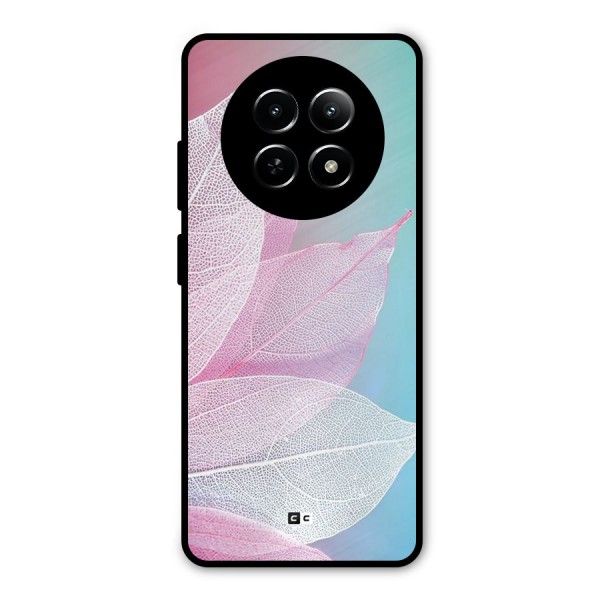 Beautiful Petals Vibes Metal Back Case for Realme Narzo 70x 5G