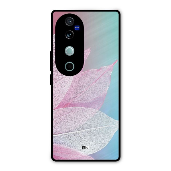 Beautiful Petals Vibes Metal Back Case for Vivo V40