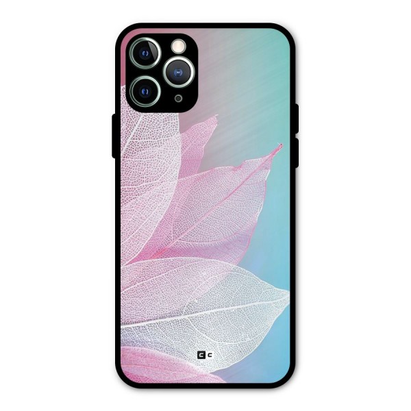 Beautiful Petals Vibes Metal Back Case for iPhone 11 Pro Max