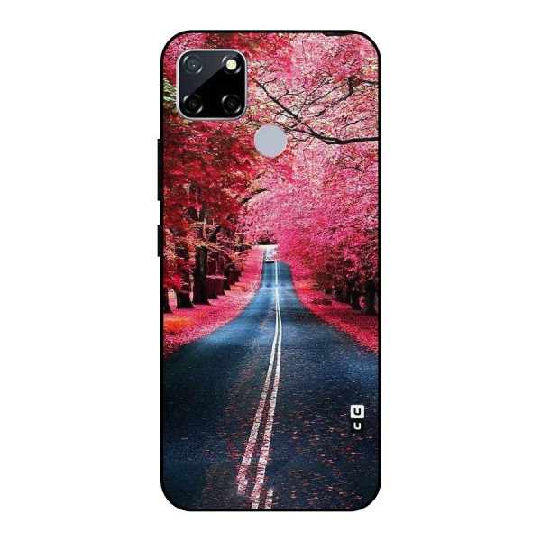 Beautiful Red Trees Metal Back Case for Realme Narzo 30A