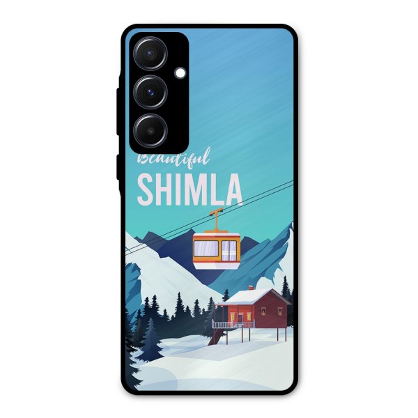 Beautiful Shimla Metal Back Case for Galaxy A55