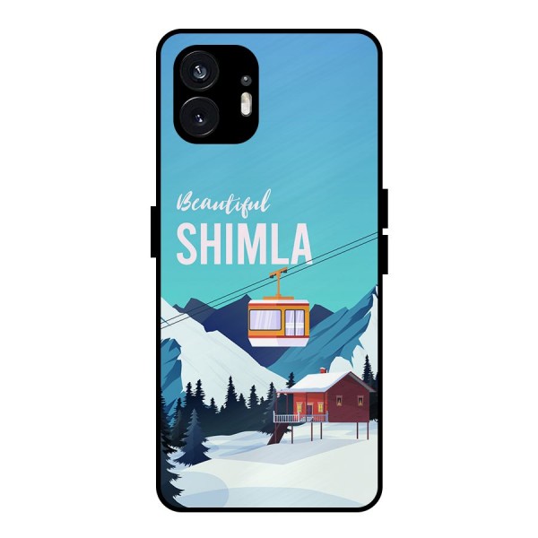 Beautiful Shimla Metal Back Case for Nothing Phone 2