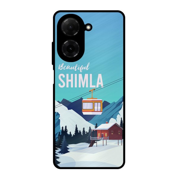 Beautiful Shimla Metal Back Case for Poco C71