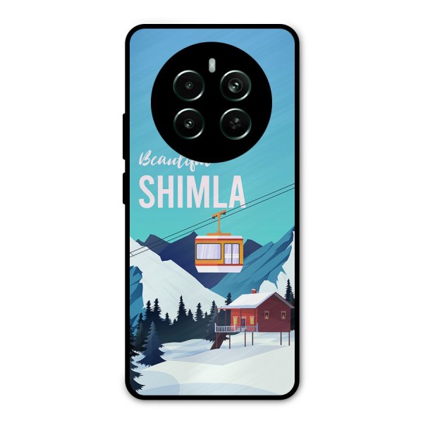 Beautiful Shimla Metal Back Case for Realme 12 Pro Plus