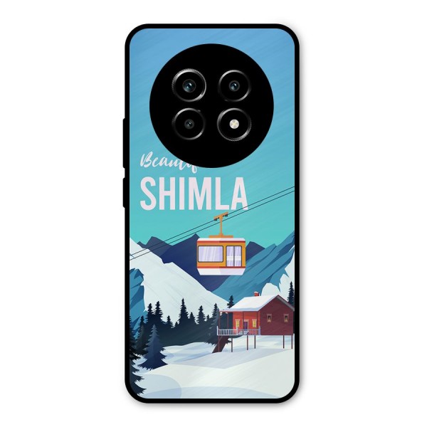 Beautiful Shimla Metal Back Case for Realme 13 Pro