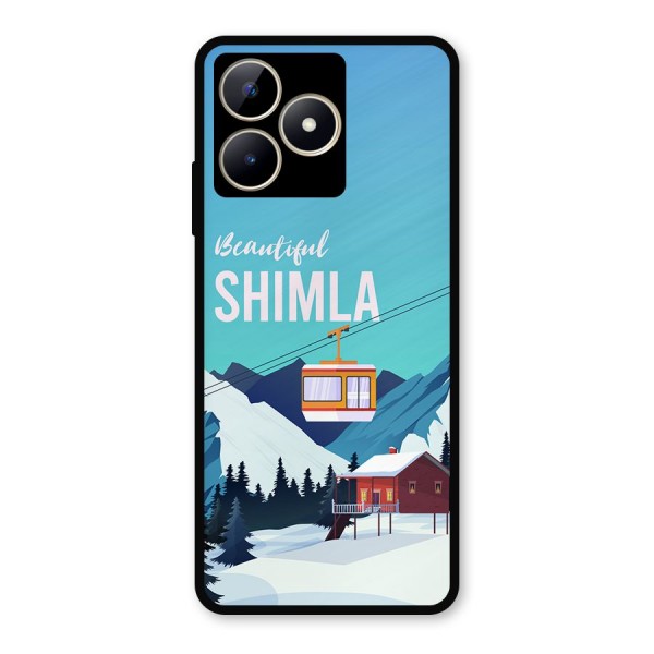 Beautiful Shimla Metal Back Case for Realme C53