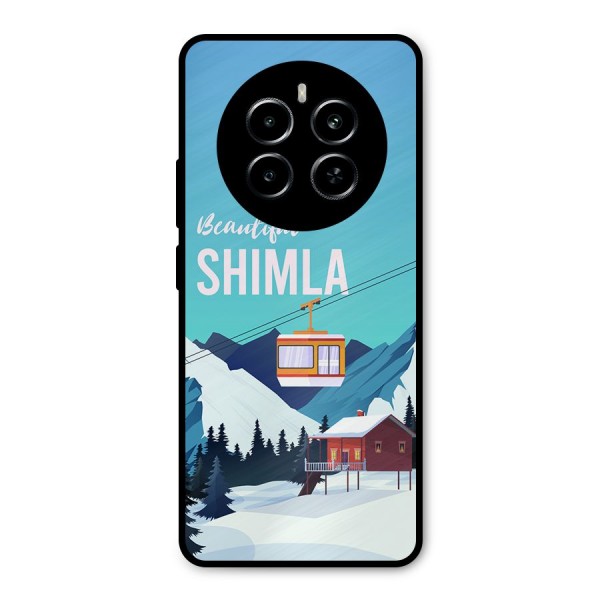 Beautiful Shimla Metal Back Case for Realme P1