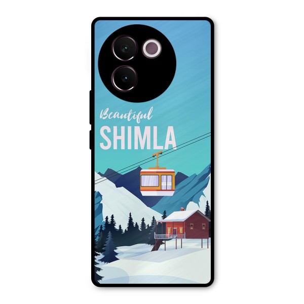 Beautiful Shimla Metal Back Case for Vivo V30e