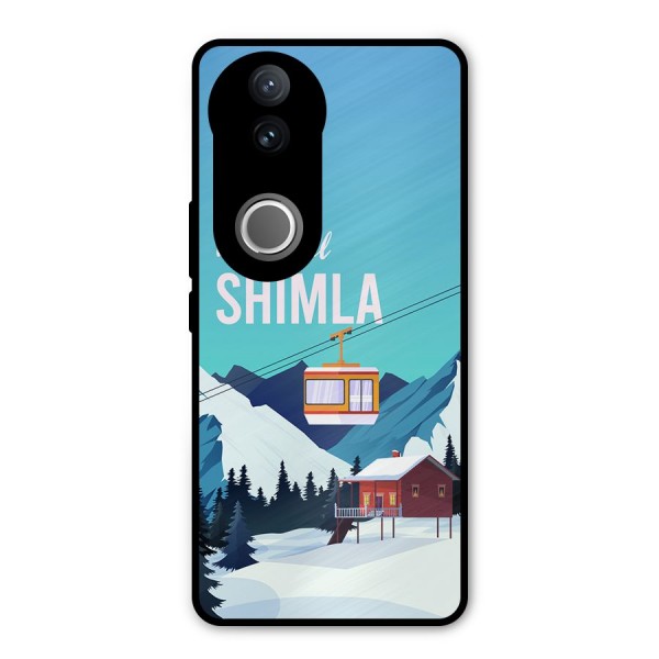 Beautiful Shimla Metal Back Case for Vivo V50e